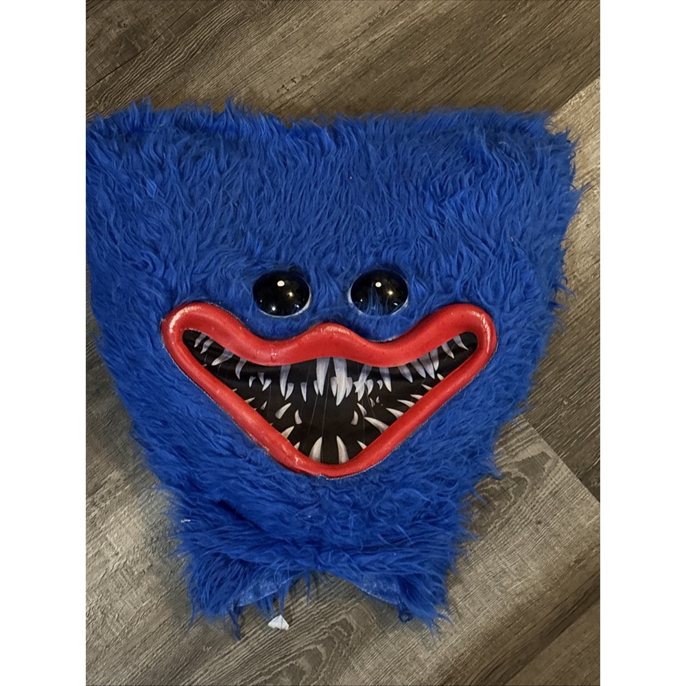 Huggy Wuggy Poppy Playtime Spirit Halloween Costume Mask Blue No size